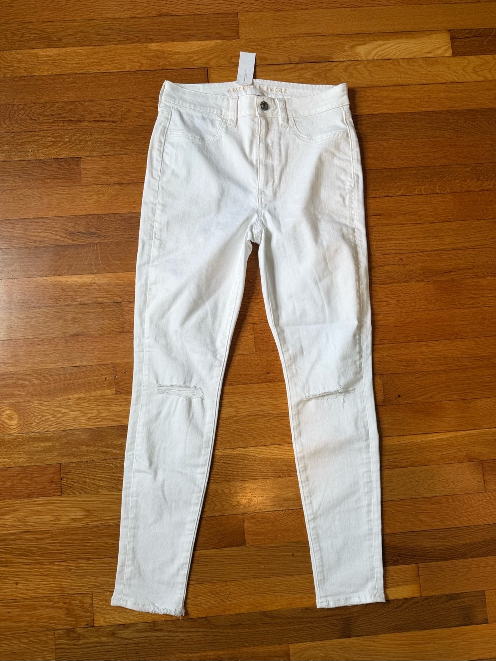 American Eagle Outfitters White Skinny Jeans